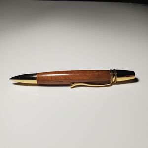 Handcrafted Wooden Ballpoint Twist Pen made from Real Wood EUC
